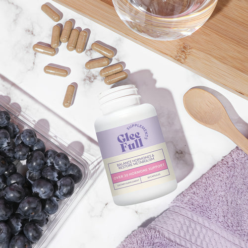 GleeFull Over 30 Hormone Support - Menopause Supplements for Women - Hormone Support for Women